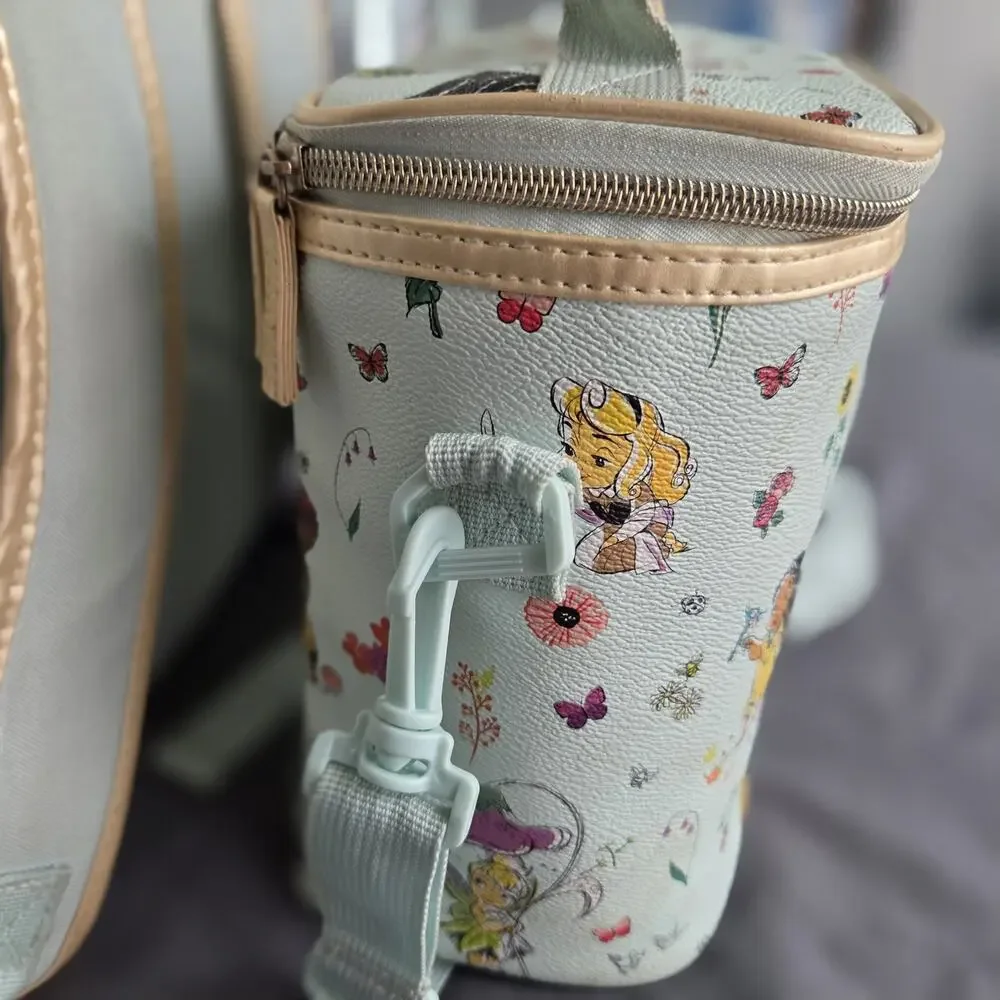 Disney Store Animators Collection Mint Green Girl's Backpack & Lunch Tote Set